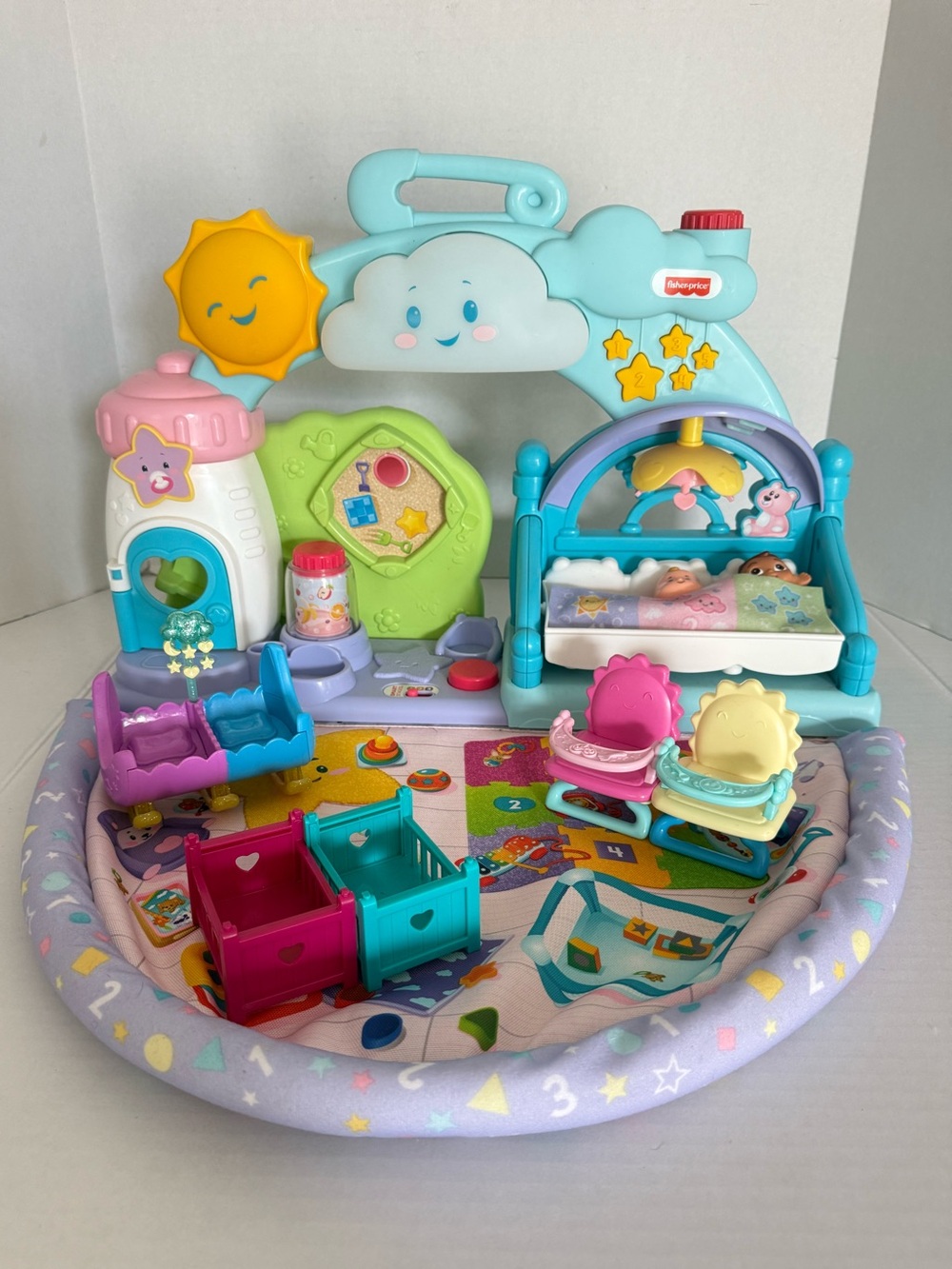 Fisher-Price Little People 1-2-3 Babies Play date Musical Playset & Accessories